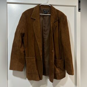 Savannah Vintage Suede Blazer